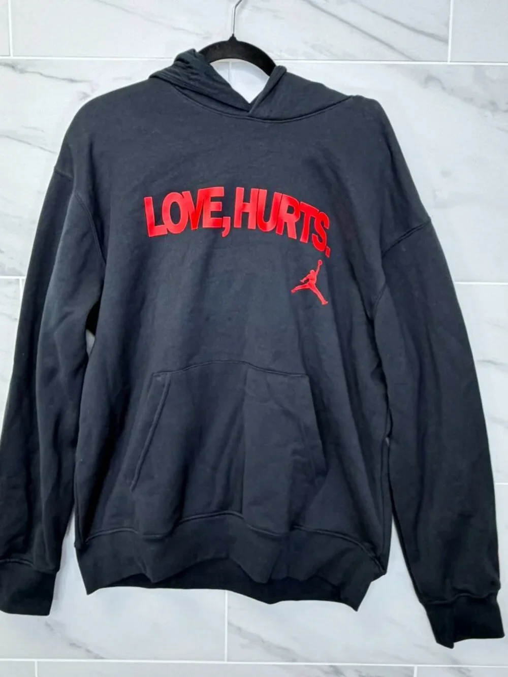 Air Jordan Fleece Hoodie x Jalen Hurts 'Love Hurts - Bred' IQ3758-010 Multi Size